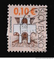 Photo Texture of Postage Stamp